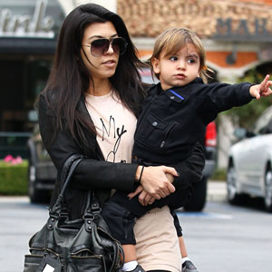 Kourtney Kardashian, Mason Disick Kourtney Kardashian, Mason Disick